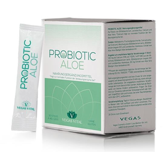 Probiótico Aloe Vera 🌿 Equilíbrio Digestivo e Flora Intestinal