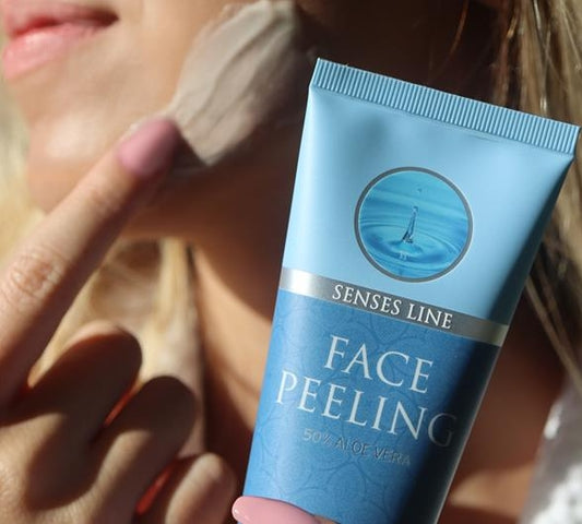 Exfoliante Facial Aloe Vera – Renovação Suave e Pele Mais Lisa